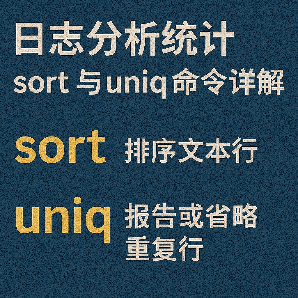 日志分析统计sort与uniq命令详解
